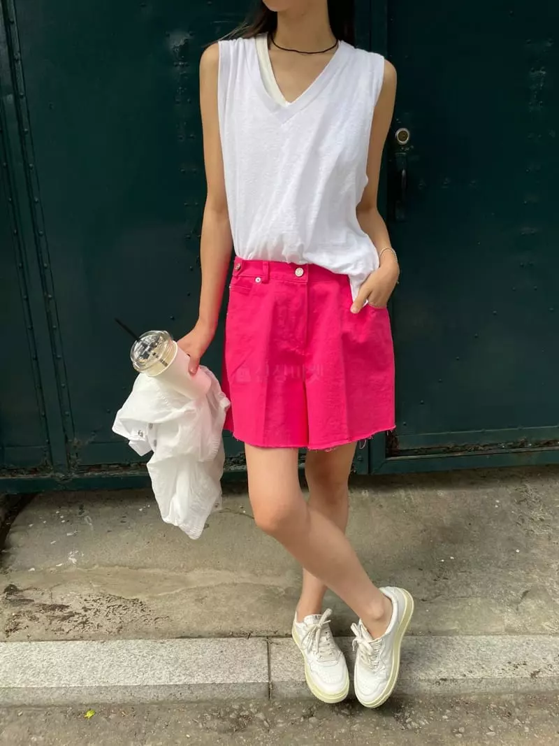 Breathe - Korean Women Fashion - #momslook - Bijo Shorts - 8