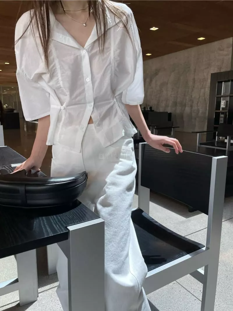 Breathe - Korean Women Fashion - #momslook - Washing Shirt