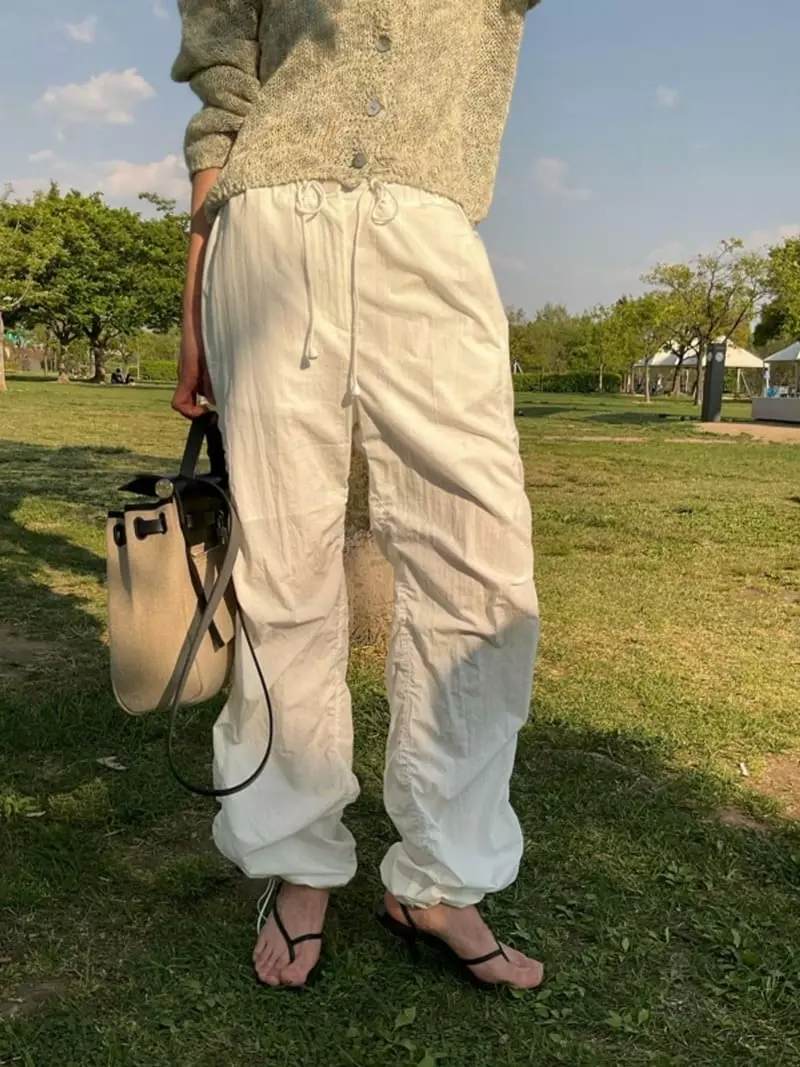 Breathe - Korean Women Fashion - #momslook - Carry Jogger Pants - 2