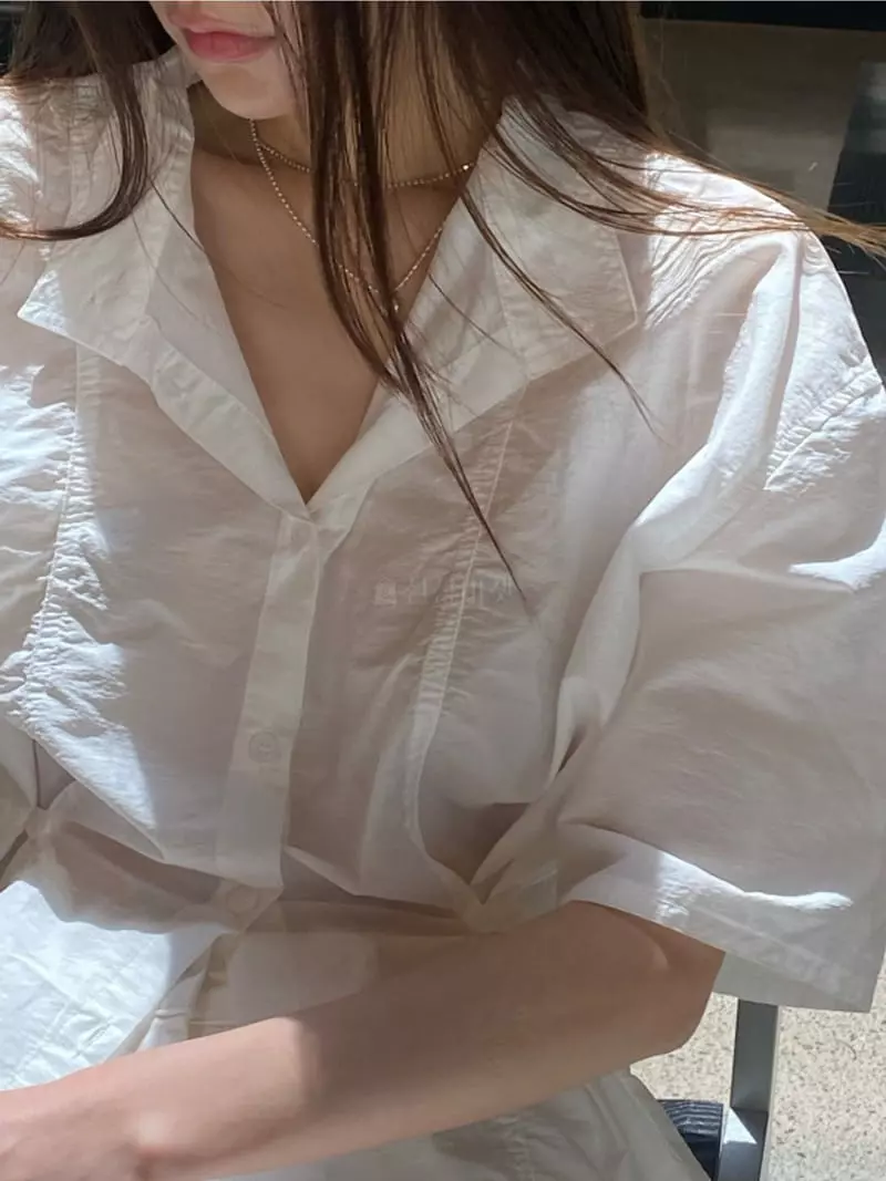 Breathe - Korean Women Fashion - #womensfashion - Washing Shirt - 2