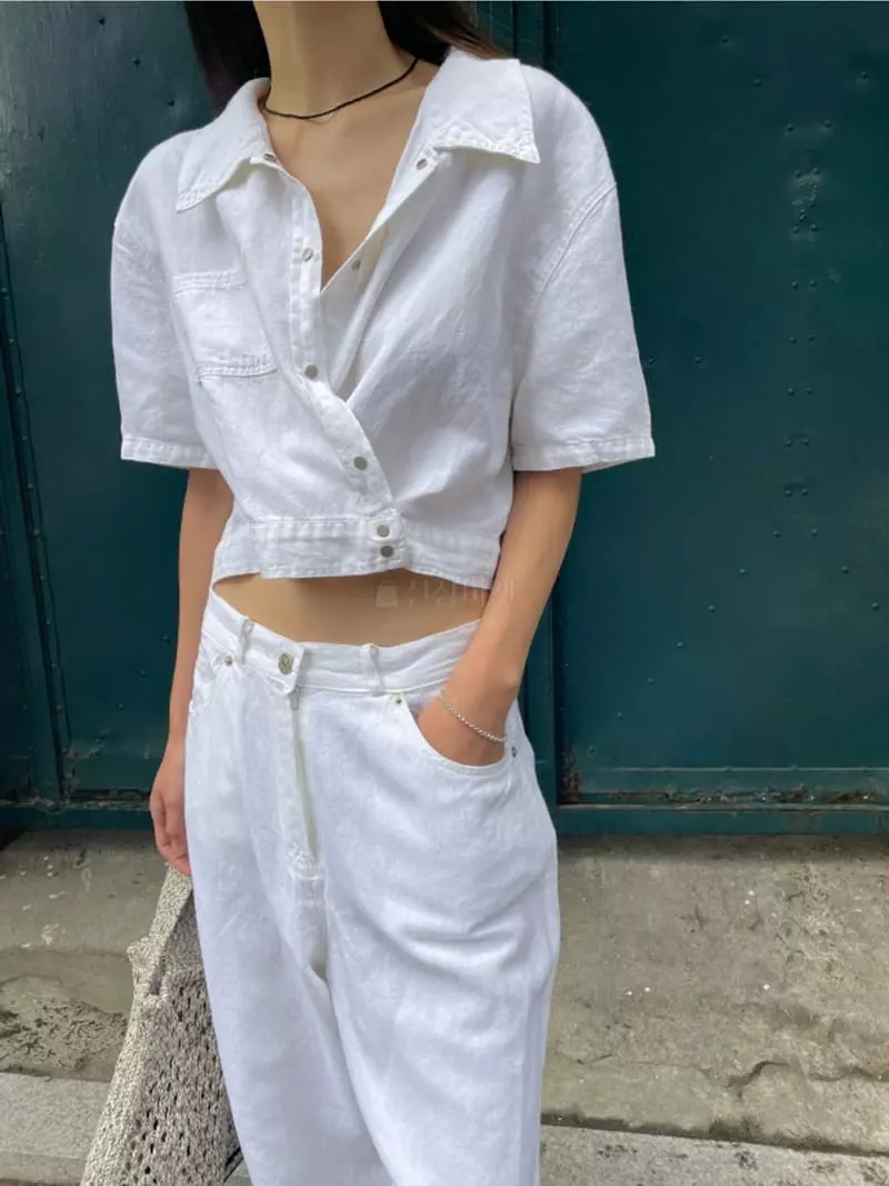 Breathe - Korean Women Fashion - #womensfashion - Canvers Top Bottom Set - 2