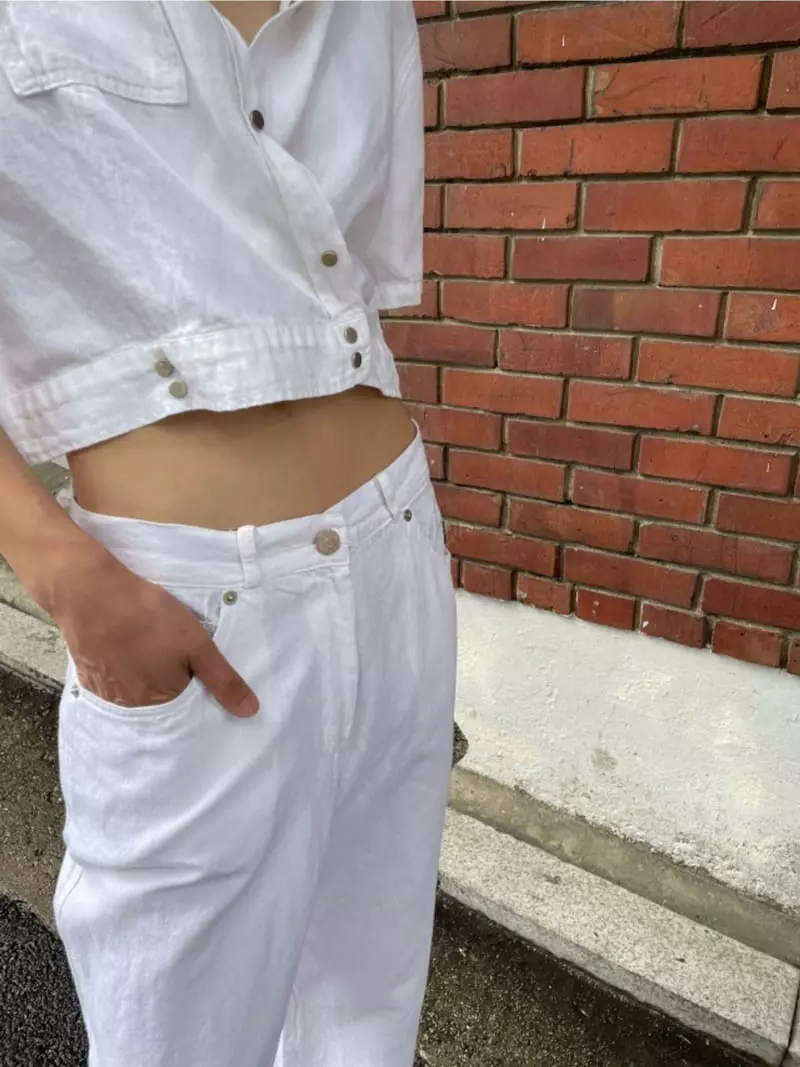 Breathe - Korean Women Fashion - #momslook - Canvers Top Bottom Set - 4