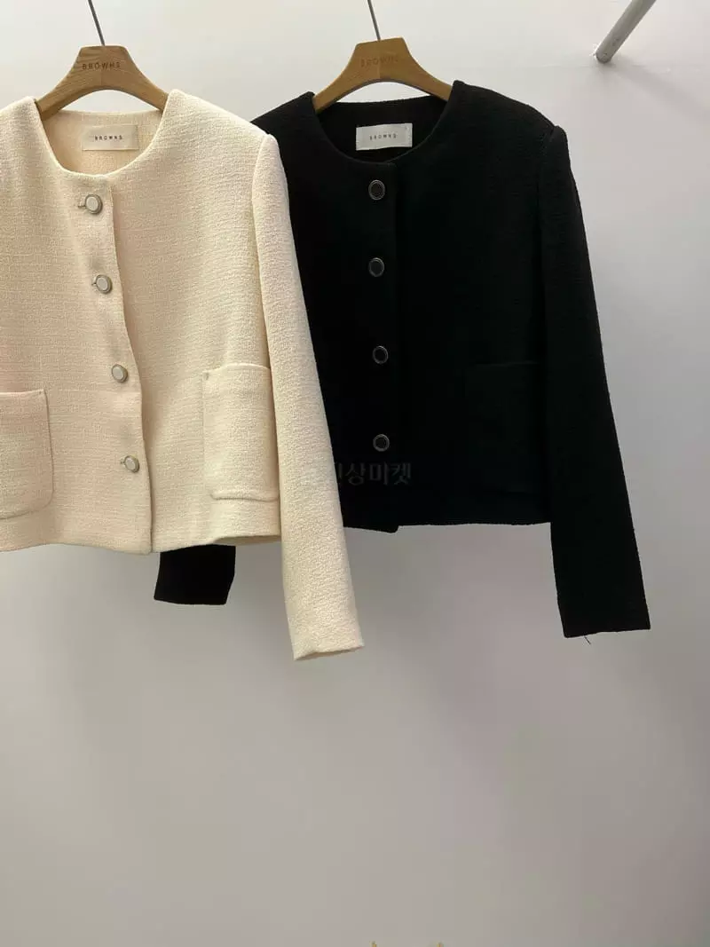 Browns - Korean Women Fashion - #momslook - Mue Mue Twid Jacket - 2