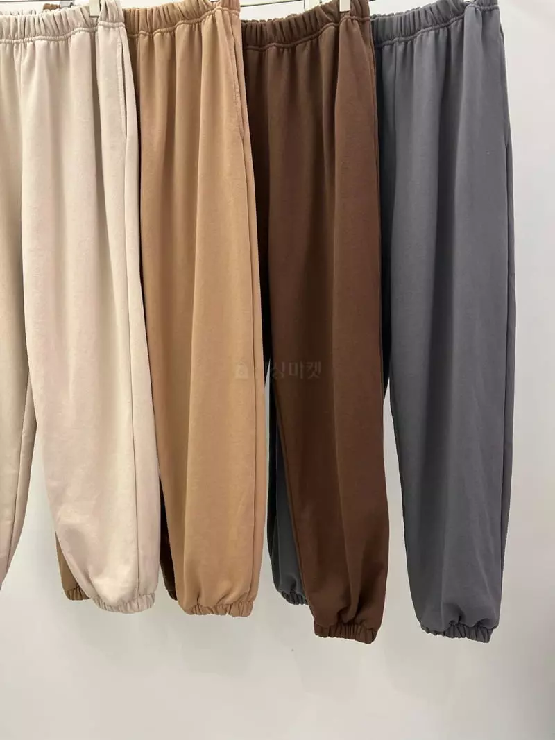 Browns - Korean Women Fashion - #momslook - Terry Pants - 2