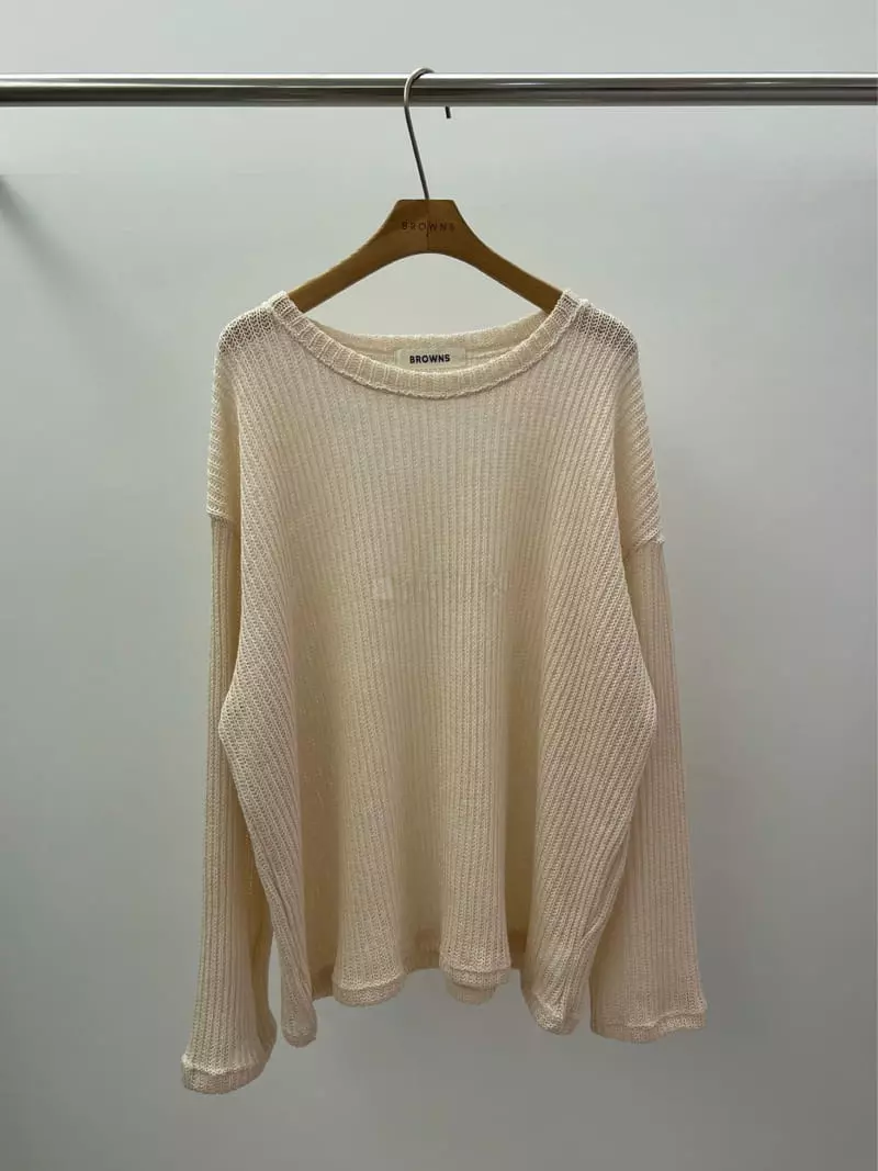 Browns - Korean Women Fashion - #momslook - Paris Knit Tee - 6