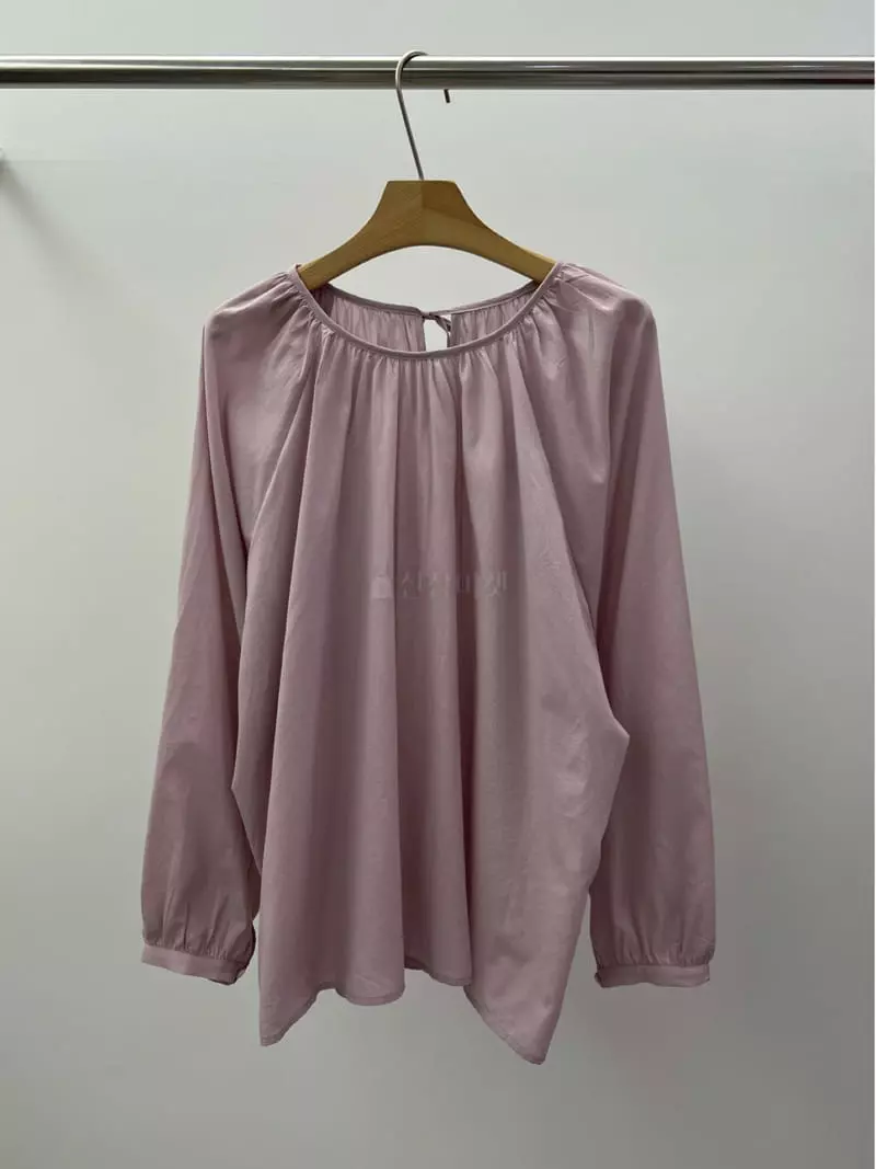 Browns - Korean Women Fashion - #thatsdarling - Fluffy Shirring Blouse - 6