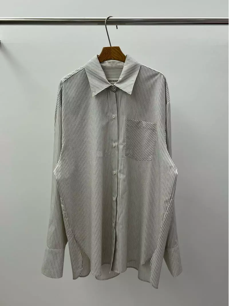 Browns - Korean Women Fashion - #thelittlethings - Multi Stripes Shirt - 6