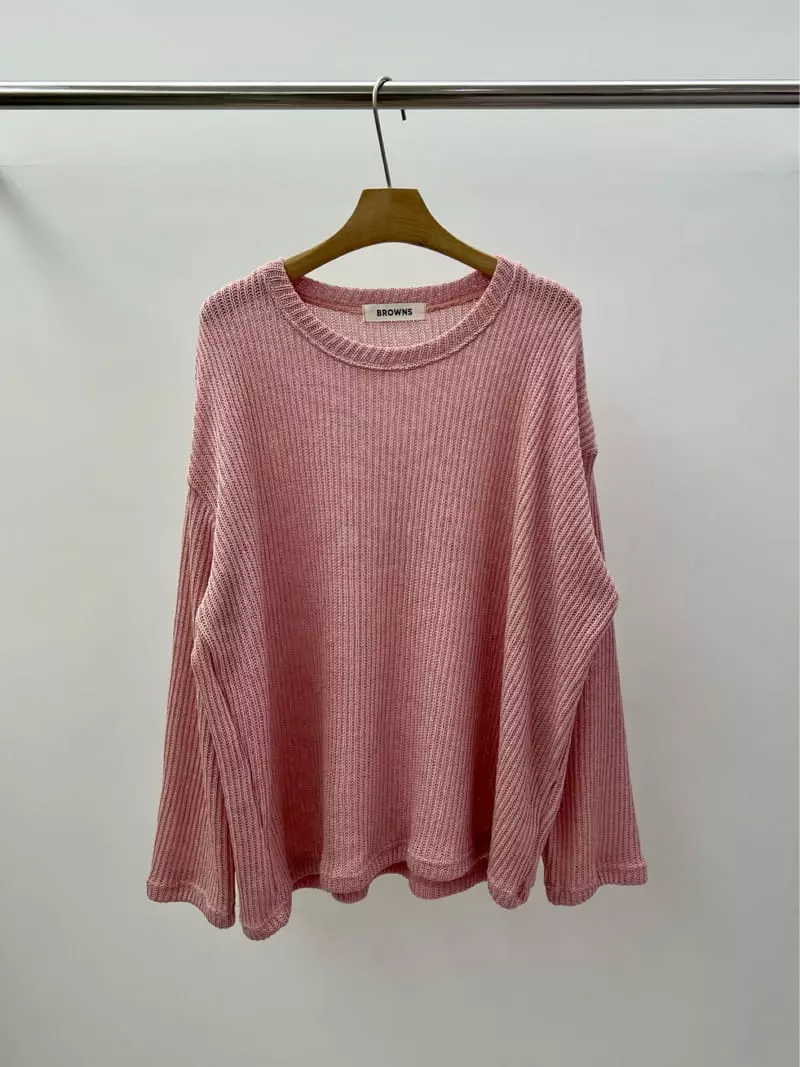 Browns - Korean Women Fashion - #womensfashion - Paris Knit Tee - 7