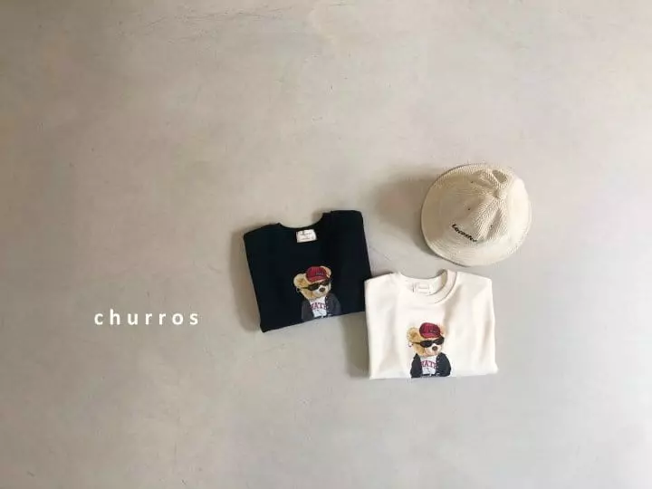 Churros - Korean Children Fashion - #Kfashion4kids - Hip Star Bear Sweatshirt - 8