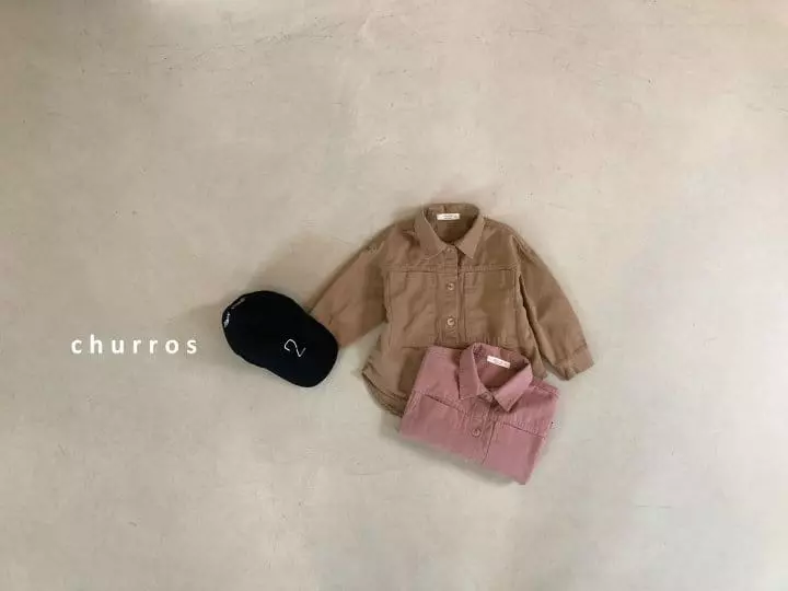 Churros - Korean Children Fashion - #childofig - Big Pocket Shirt Jacket - 9