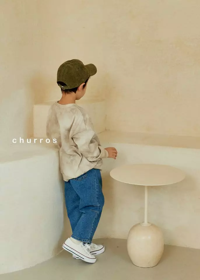 Churros - Korean Children Fashion - #childofig - Ranger Paint Sweatshirt - 5