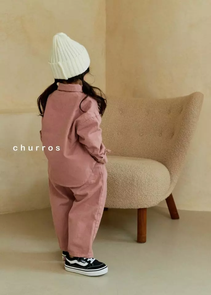 Churros - Korean Children Fashion - #childofig - Join Pintuck Wide Pants - 8