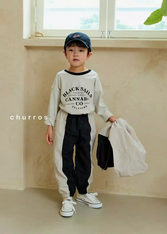 Churros - Korean Children Fashion - #childofig - Liff Color Jogger Pants