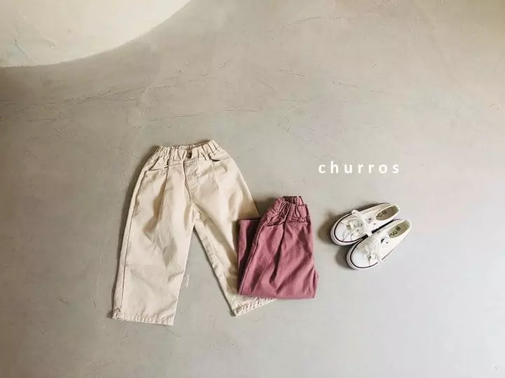 Churros - Korean Children Fashion - #childrensboutique - Join Pintuck Wide Pants - 10