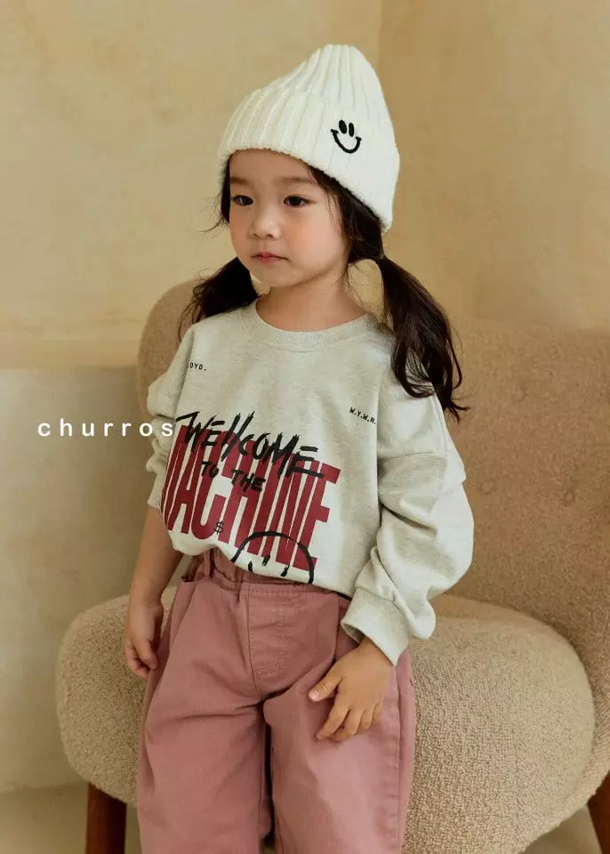 Churros - Korean Children Fashion - #childrensboutique - Welcome Smile Sweatshirt - 9