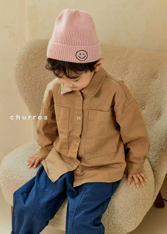 Churros - Korean Children Fashion - #designkidswear - Big Pocket Shirt Jacket - 11