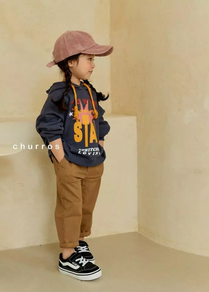 Churros - Korean Children Fashion - #designkidswear - Power Star Hoody - 3