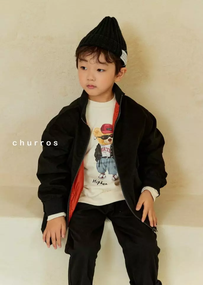Churros - Korean Children Fashion - #discoveringself - Custum Jacket