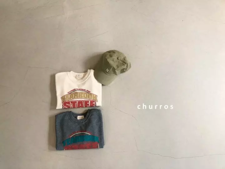 Churros - Korean Children Fashion - #discoveringself - Staff Sweatshirt