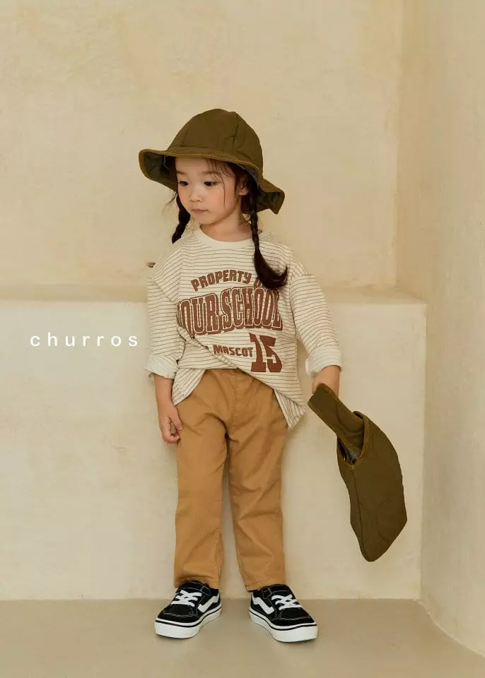 Churros - Korean Children Fashion - #fashionkids - School Stripes Sweatshirt - 7