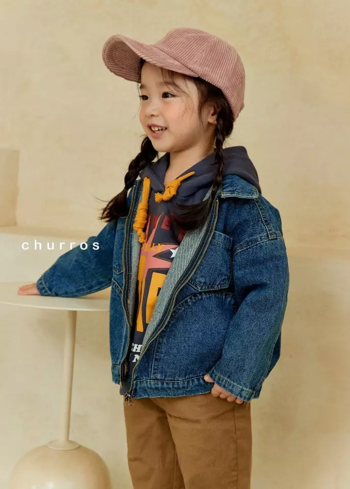 Churros - Korean Children Fashion - #fashionkids - Power Star Hoody - 5