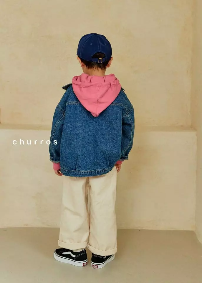 Churros - Korean Children Fashion - #fashionkids - Minimal Over Jacket - 11