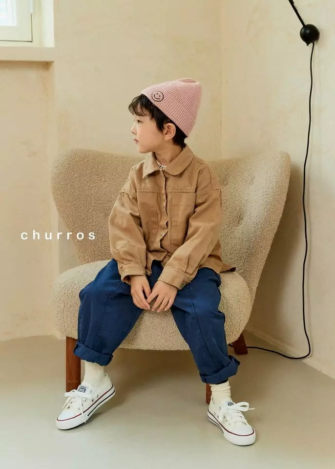 Churros - Korean Children Fashion - #fashionkids - Front Slit Pants