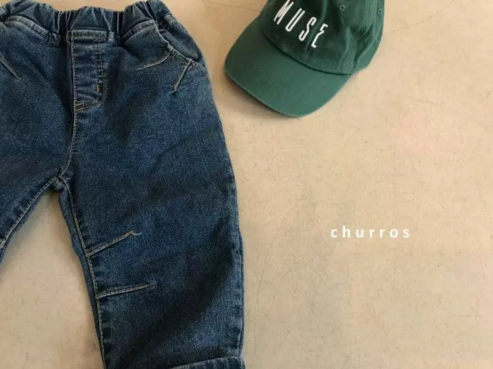 Churros - Korean Children Fashion - #kidsshorts - Dart Point Jeans - 11
