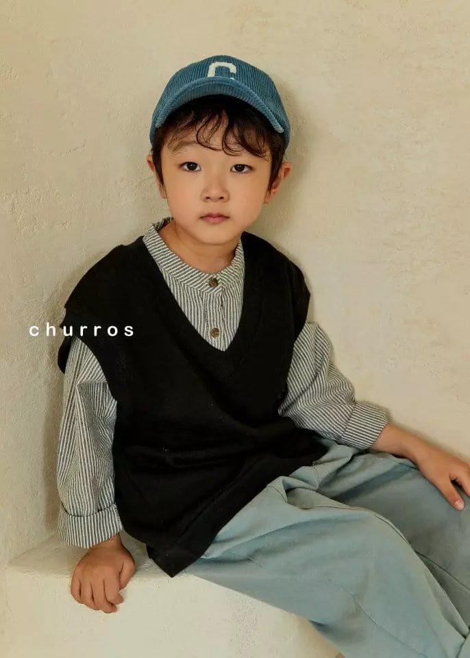 Churros - Korean Children Fashion - #kidsshorts - Nichole Shirt