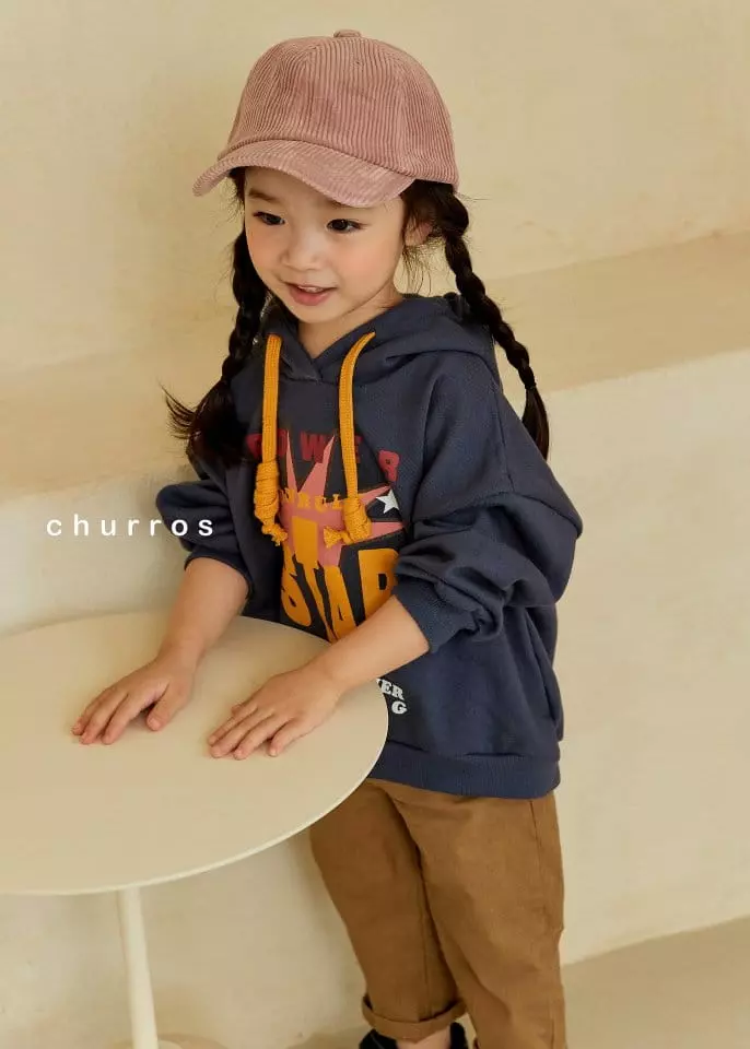 Churros - Korean Children Fashion - #kidsstore - Power Star Hoody - 7