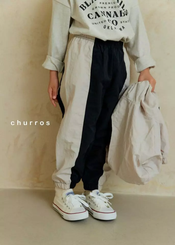 Churros - Korean Children Fashion - #kidsstore - Liff Color Jogger Pants - 7