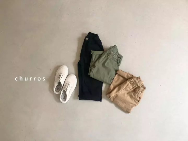 Churros - Korean Children Fashion - #kidsstore - Basic Pants