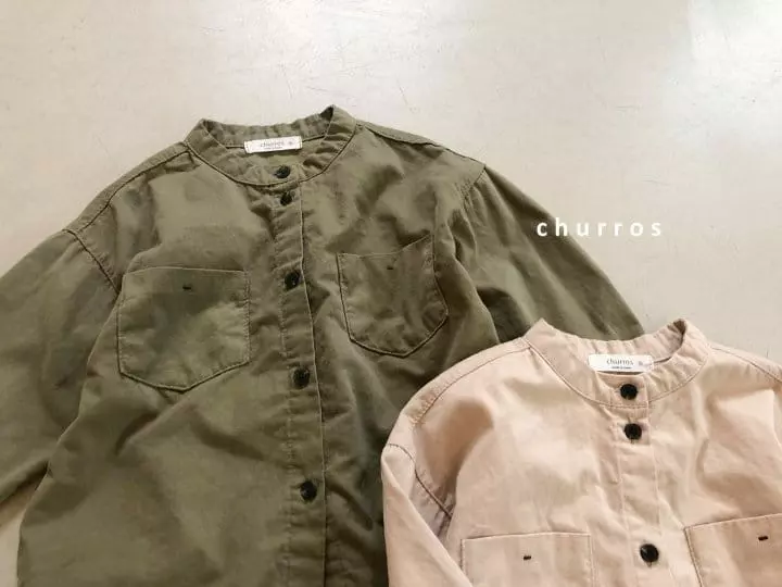 Churros - Korean Children Fashion - #kidzfashiontrend - Butter Point Henry Shirt - 9