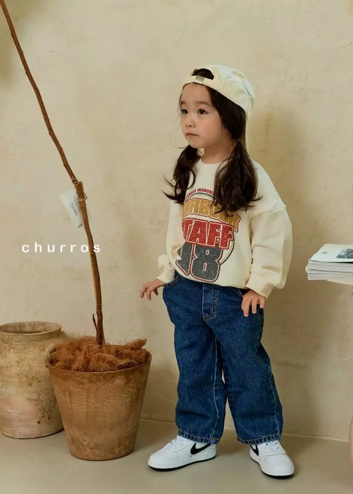 Churros - Korean Children Fashion - #kidzfashiontrend - Staff Sweatshirt - 5