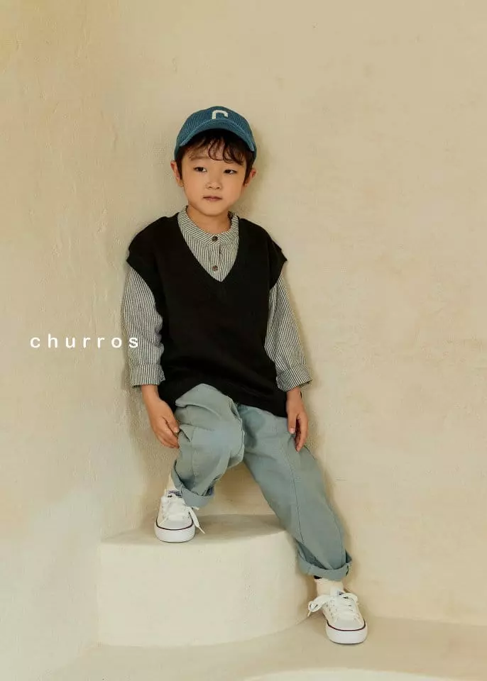 Churros - Korean Children Fashion - #kidzfashiontrend - Nichole Shirt - 3