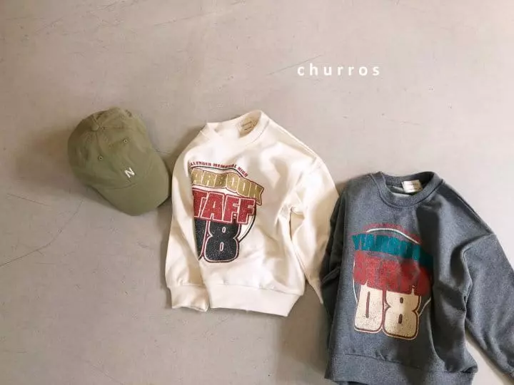 Churros - Korean Children Fashion - #littlefashionista - Staff Sweatshirt - 7