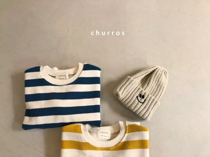 Churros - Korean Children Fashion - #magicofchildhood - Stripes Sweatshirt - 8