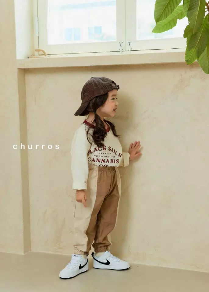 Churros - Korean Children Fashion - #minifashionista - Liff Color Jogger Pants - 12