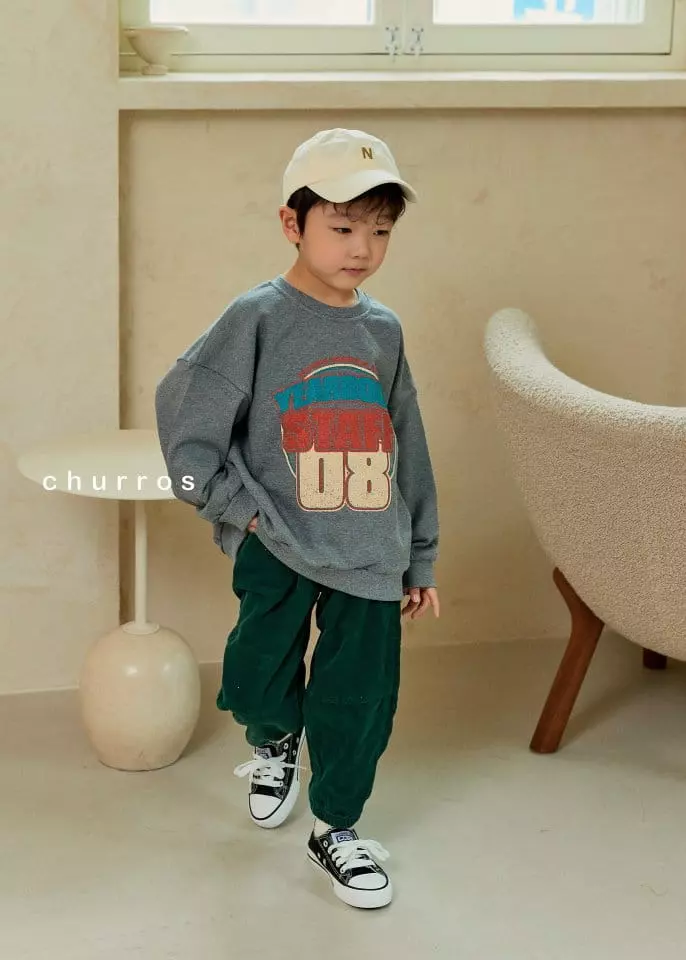 Churros - Korean Children Fashion - #prettylittlegirls - Staff Sweatshirt - 10