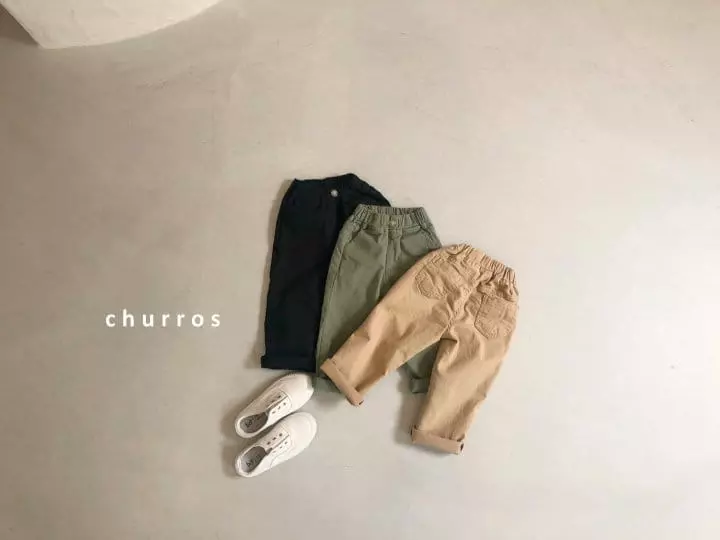 Churros - Korean Children Fashion - #stylishchildhood - Basic Pants - 10