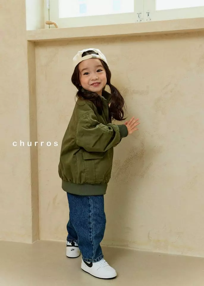 Churros - Korean Children Fashion - #toddlerclothing - Custum Jacket - 12