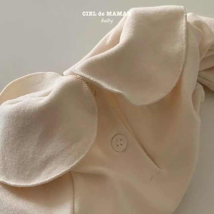 Ciel De Maman - Korean Baby Fashion - #smilingbaby - Circle Collar Tee - 4