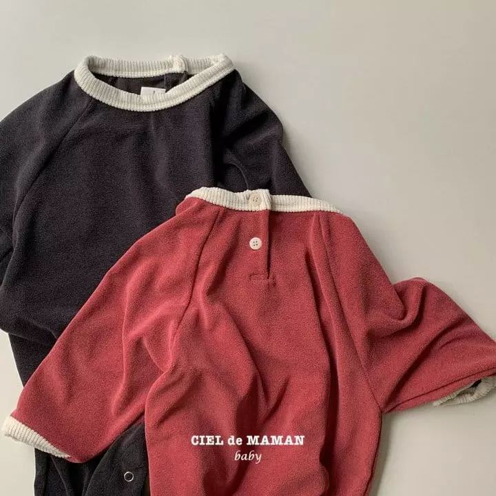 Ciel De Maman - Korean Baby Fashion - #babyboutiqueclothing - Terry Bodysuit - 9