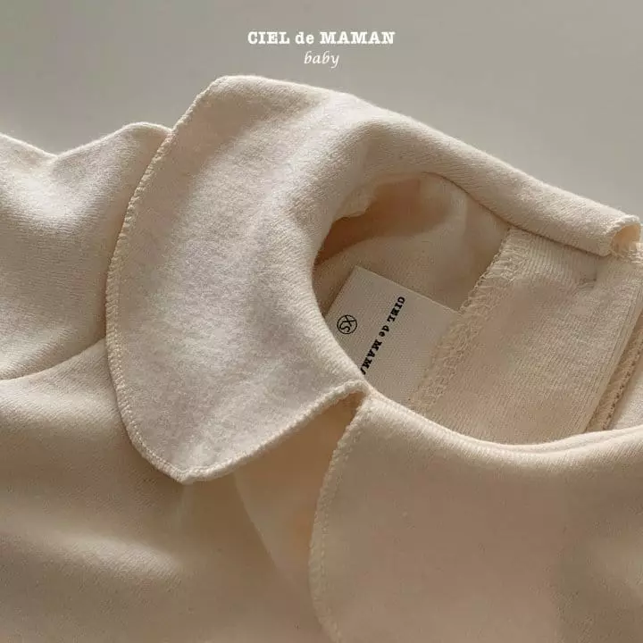 Ciel De Maman - Korean Baby Fashion - #babyboutiqueclothing - Circle Collar Tee - 5