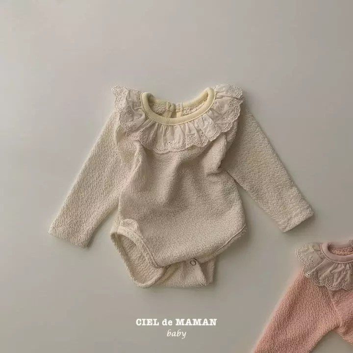 Ciel De Maman - Korean Baby Fashion - #babyfever - Popcorn Bodysuit - 10