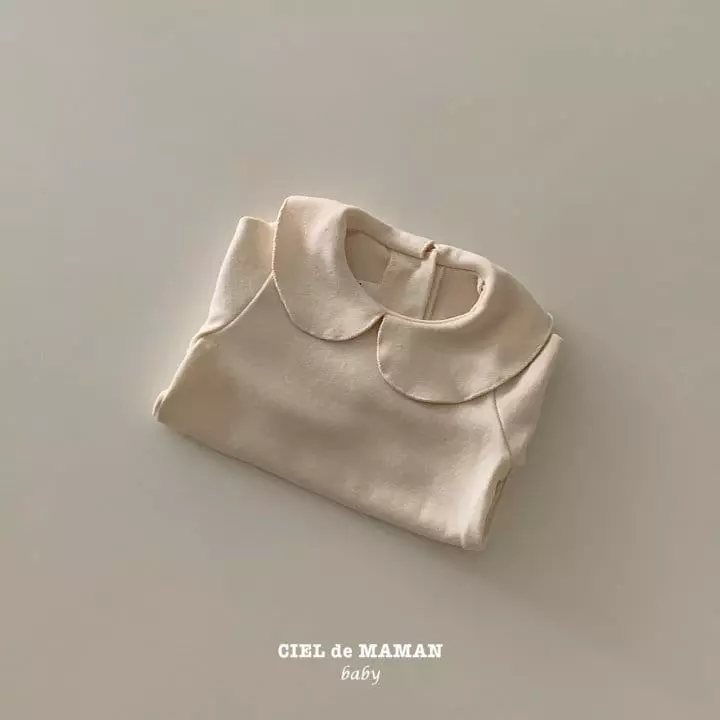 Ciel De Maman - Korean Baby Fashion - #babygirlfashion - Circle Collar Tee - 9