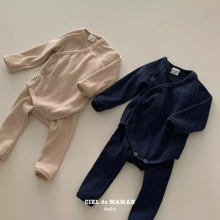 Ciel De Maman - Korean Baby Fashion - #babygirlfashion - Hi Baby Bodysuit Set