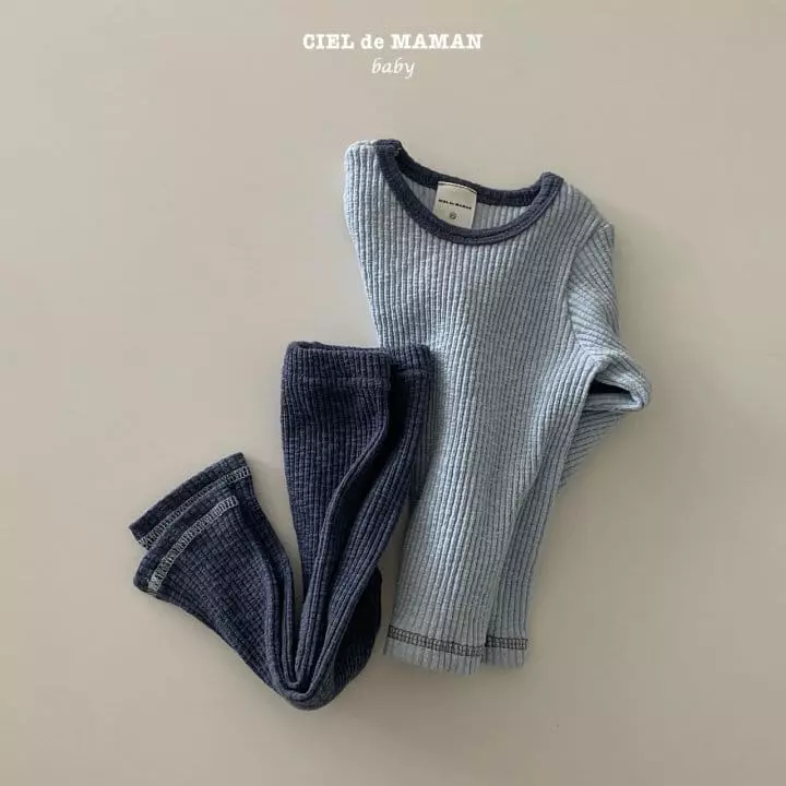 Ciel De Maman - Korean Baby Fashion - #babygirlfashion - Daily Top Bottom Set - 4
