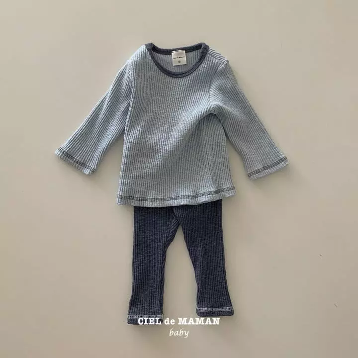 Ciel De Maman - Korean Baby Fashion - #babyoninstagram - Daily Top Bottom Set - 5