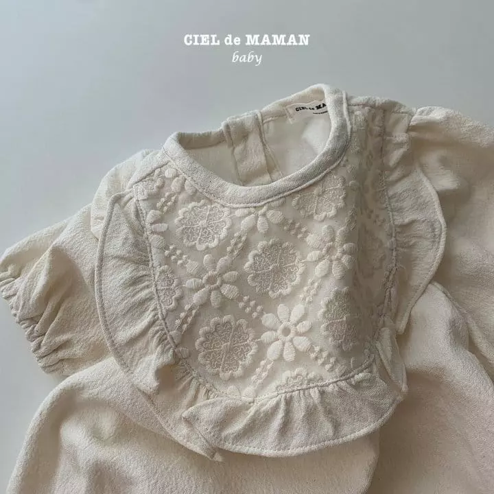 Ciel De Maman - Korean Baby Fashion - #babyoninstagram - Frill Snow Bodysuit - 5